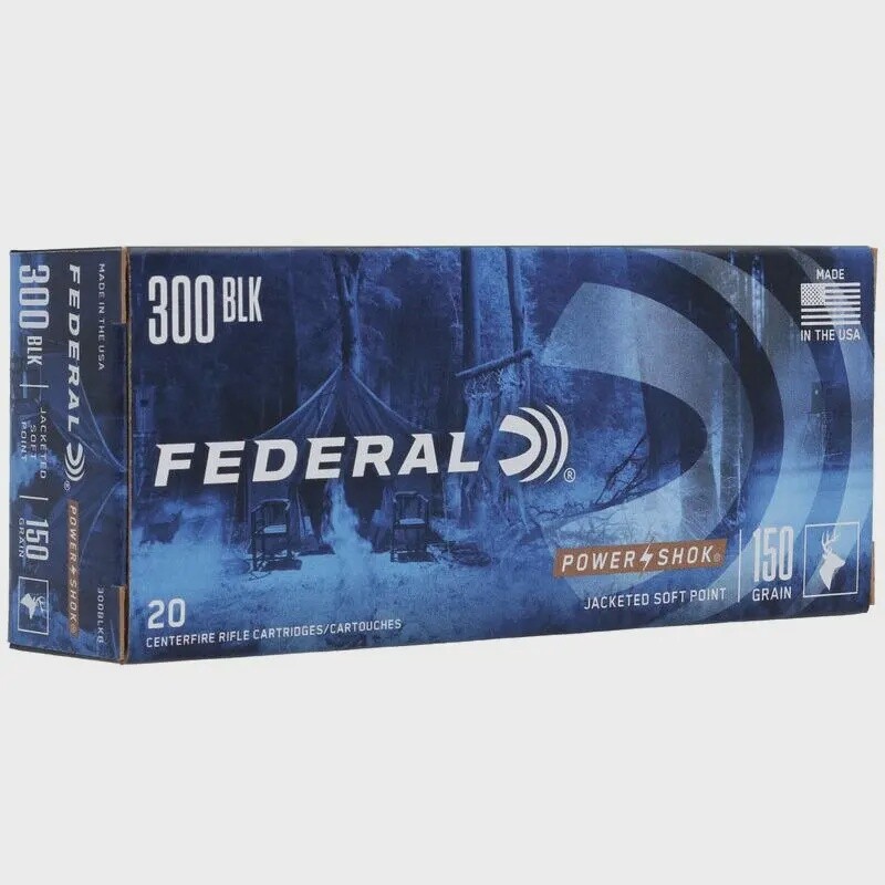 300BLK Federal Power Shok 150gr