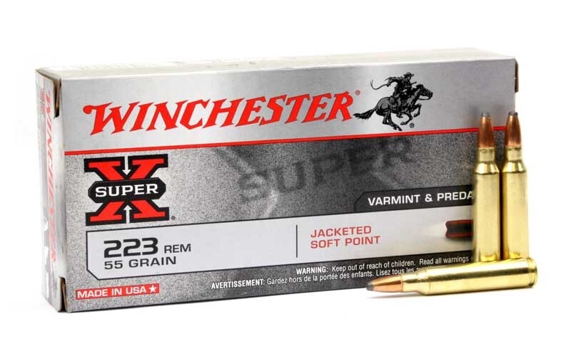 Winchester 223 Super-X 55gr Soft Point