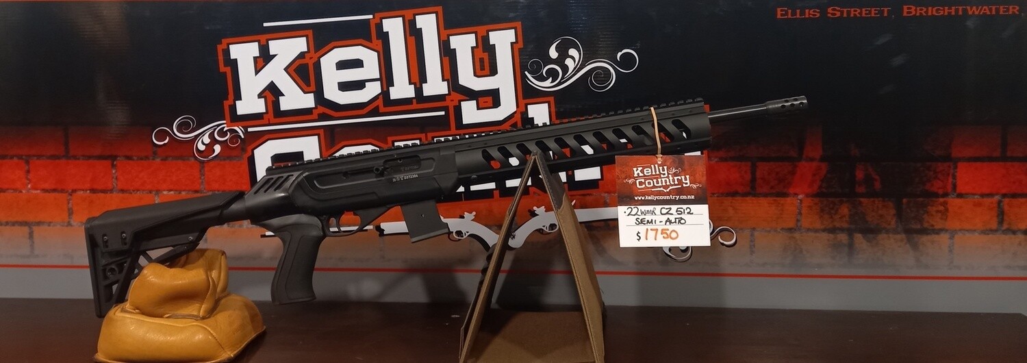 .22 WMR CZ 512 Semi Auto