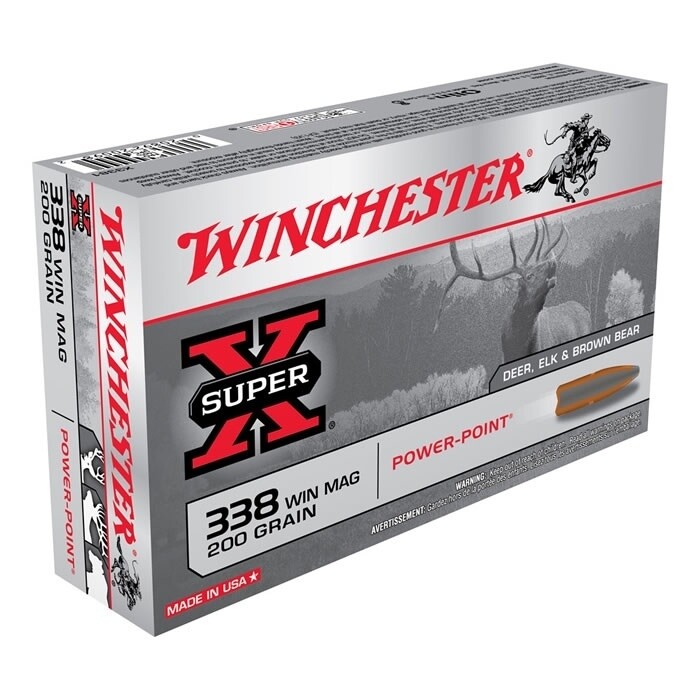 338WM Winchester SuperX  200gr PP (20)