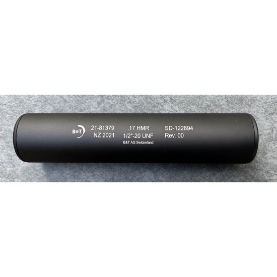 B&amp;T HUNTING SUPPRESSOR – 17WSM/HMR/HM2