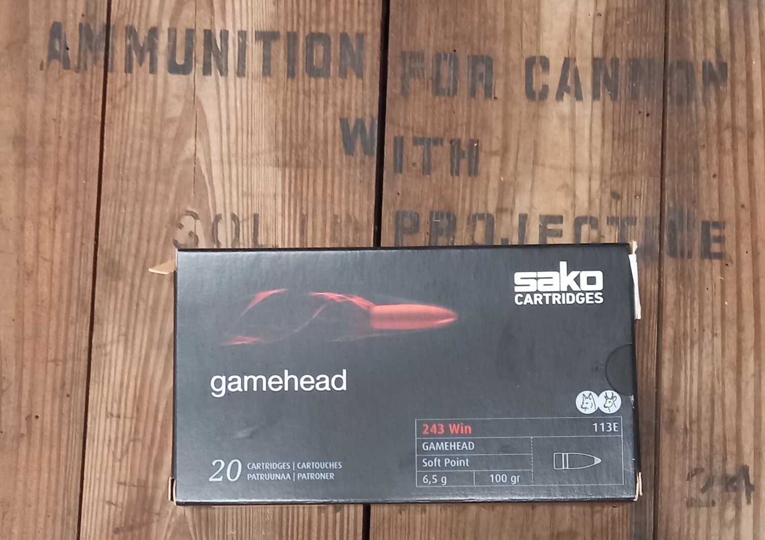 243 Sako GameHead 100gr