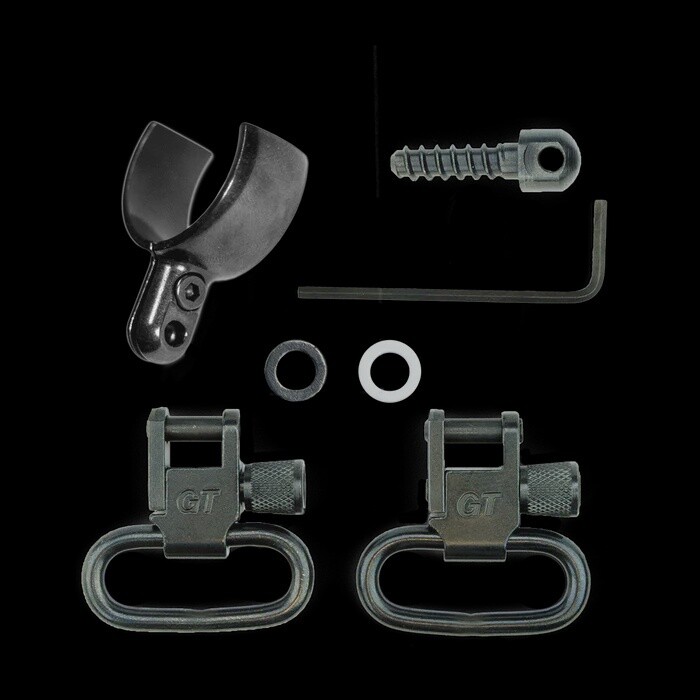 Grovtec Barrel Band Swivel Set for most 12ga Shotguns