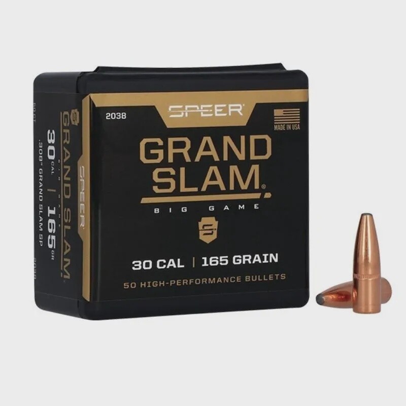 308 Speer 165gr Grand Slam SP 50PK