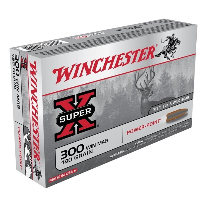 300 WM Winchester SuperX 180gr PP (20)