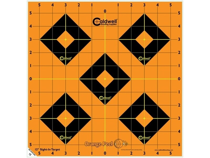 Caldwell Op Sight-In Target 12&quot;, 5 Sheets