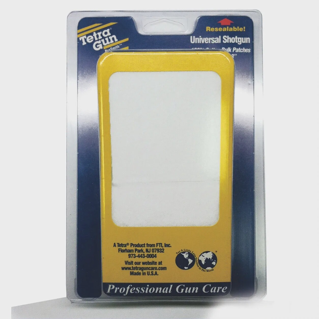 Tetra Gun Universal Shotgun 3&quot;x3&quot; Cleaning Pads - Qty 150