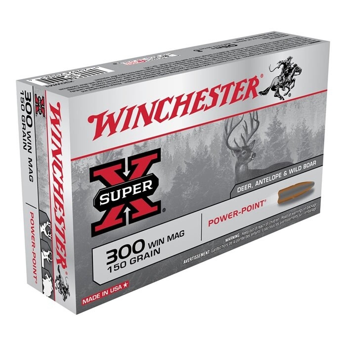 300 WSM Winchester SuperX 150gr PP (20)
