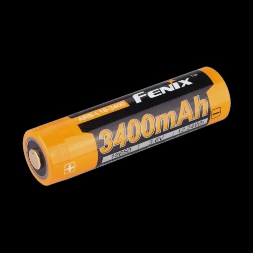 Fenix - Battery 18650 3400mAh Recharable