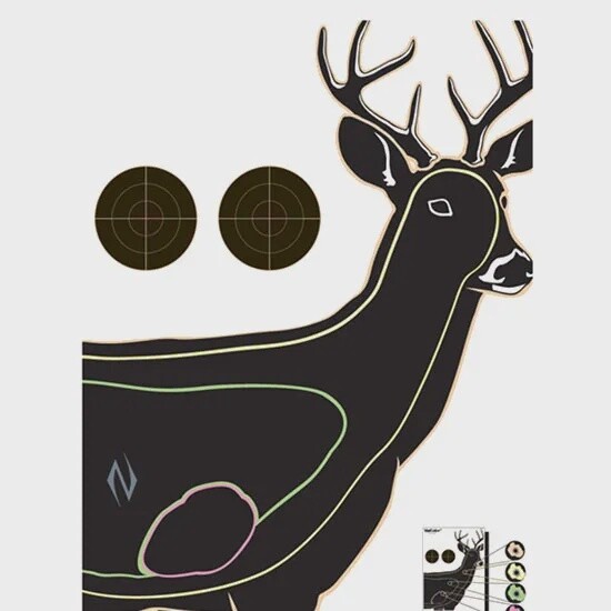Champion Targets Visicolor Deer 10PK