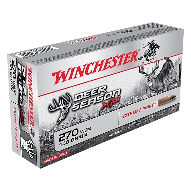 270WSM Winchester Deer Season 130gr XP (20)