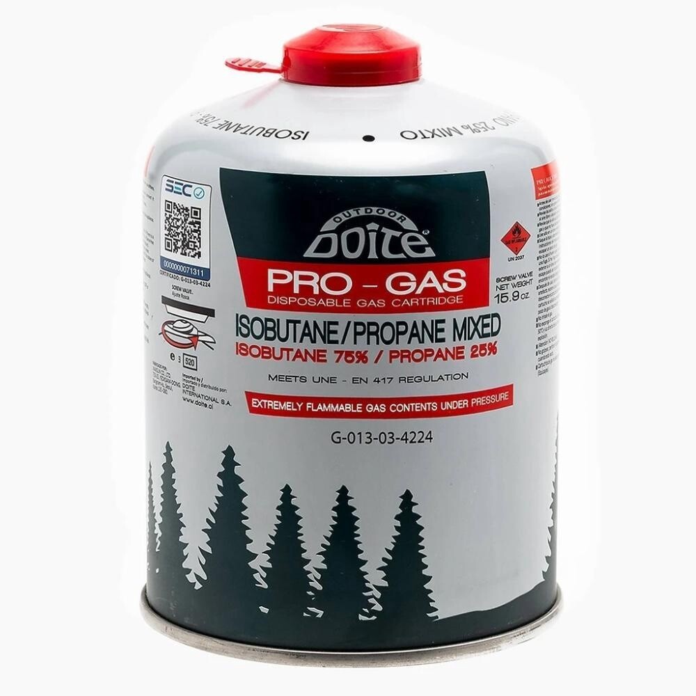 Doite Propane Gas canister - 450gr Screw type