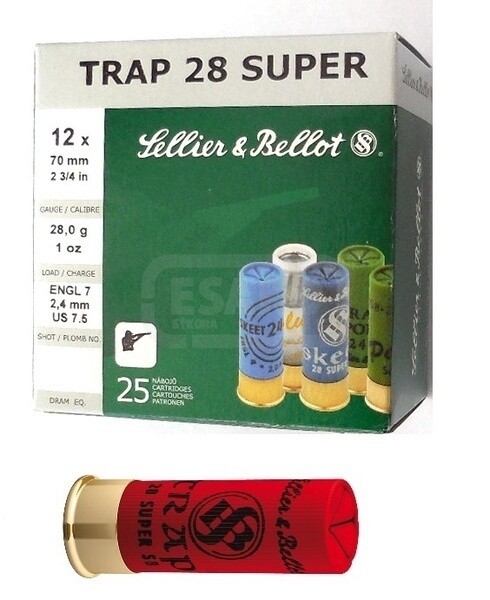 12ga Sellier &amp; Bellot Trap 28 Super #7