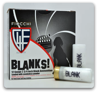 12ga Fiocchi Blacks (Dog Training) 25 rounds