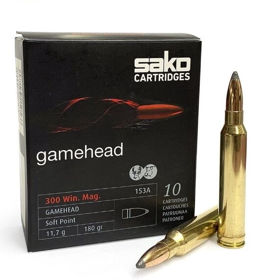 300 Win Sako Gamehead 180gr Pkt 20