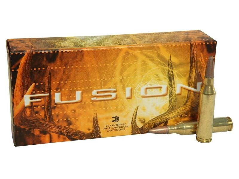 243 Federal Fusion 95gr Soft Point Bonded Boat Tail *20 Rounds