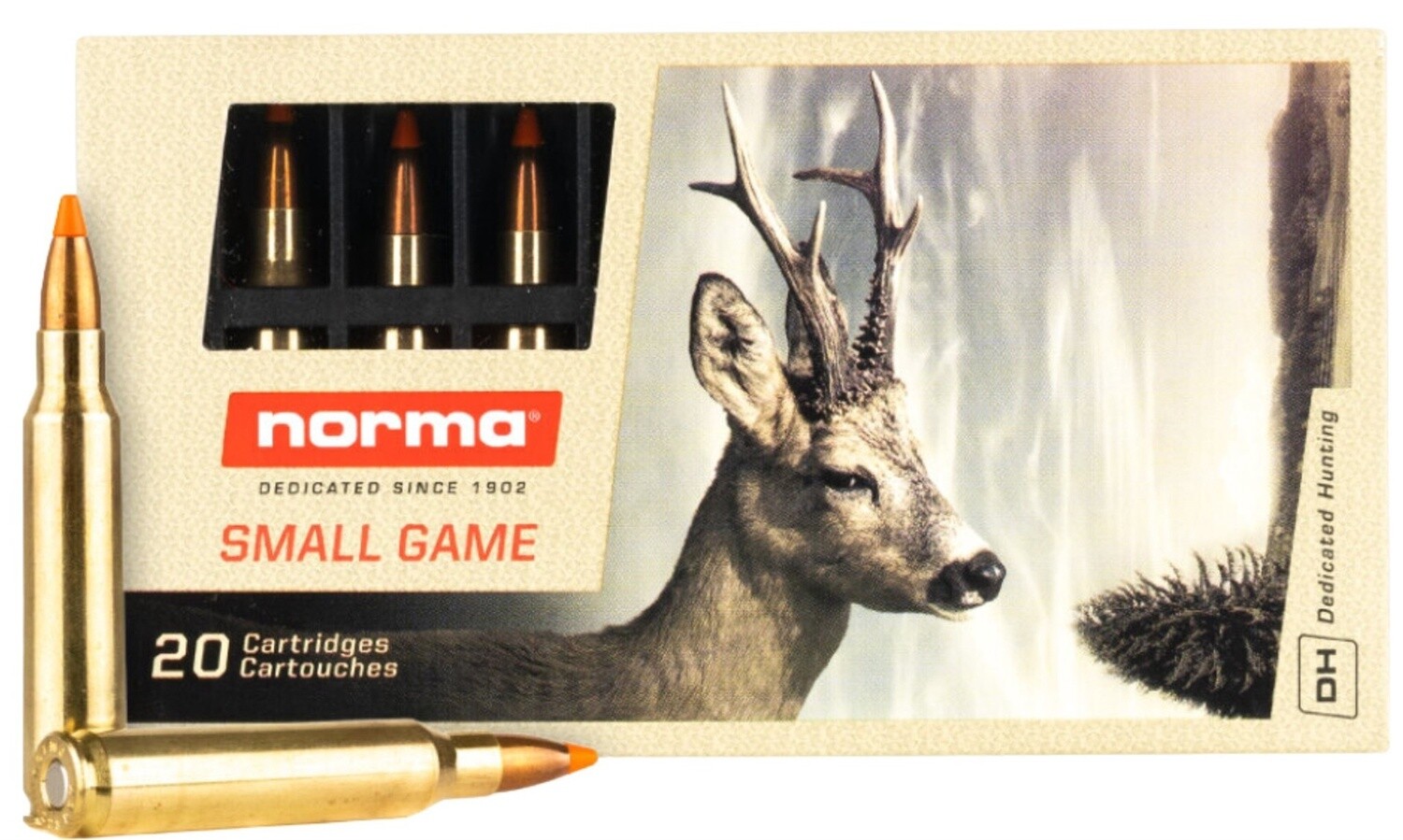 223 Norma Tipstrike Varmit 55gr Polymer tip 20 Rounds