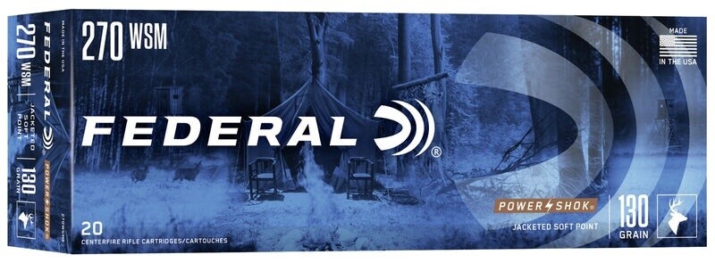 270 Wsm Federal Powershok