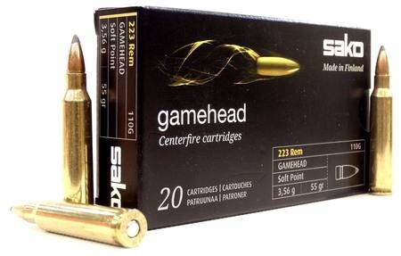 223 Rem Sako Gamehead 55gr