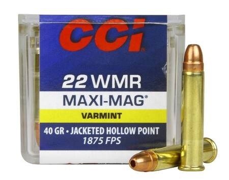 22WMR 40gr Maxi Mag
