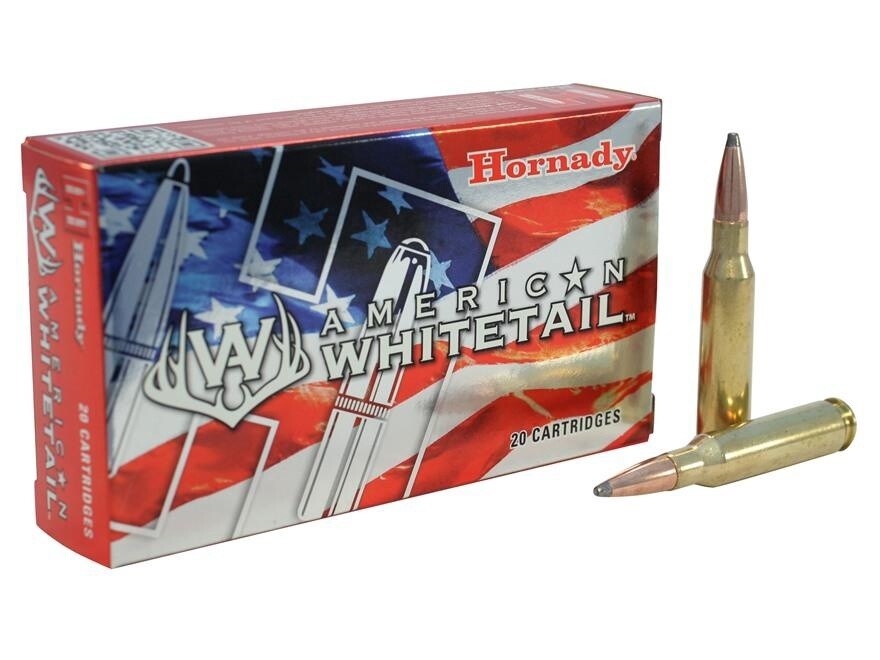 7mm08 Rem Hornady 139gr Interlock SP American Whitetail Ammunition Box of 20