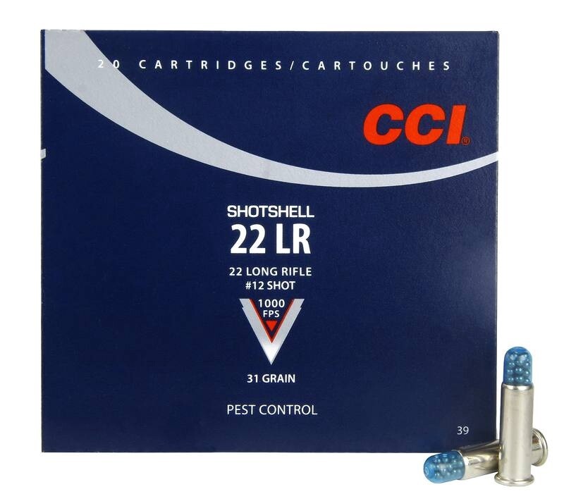 22LR Shotshell 31gr 12 Shot 1000fps