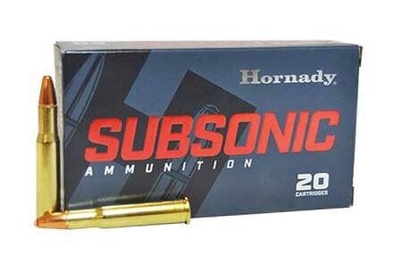 30-30 Win Hornady 175gr Sub-X Ammunition Box of 20