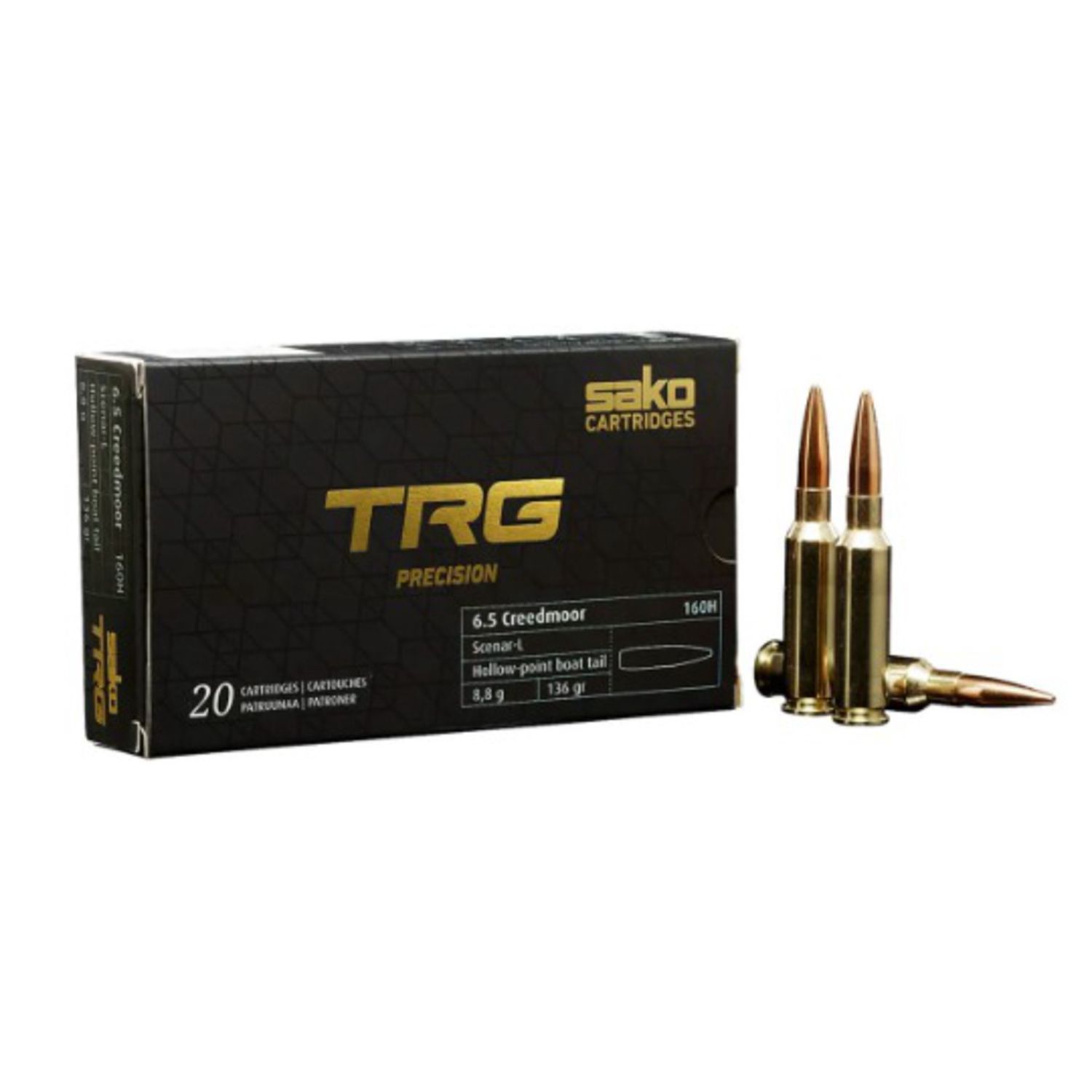 6.5 Creedmoor Sako TRG 136Gr Scenar-L