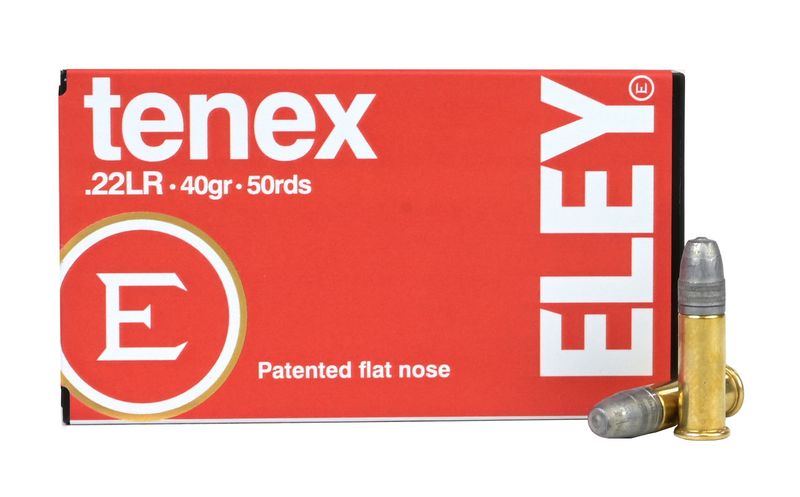 .22 Eley Tenex, 40gr, 50rds