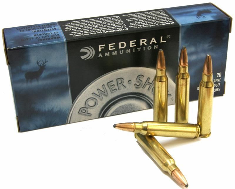 223 Federal 64gr SP Power Shok 20Rnds