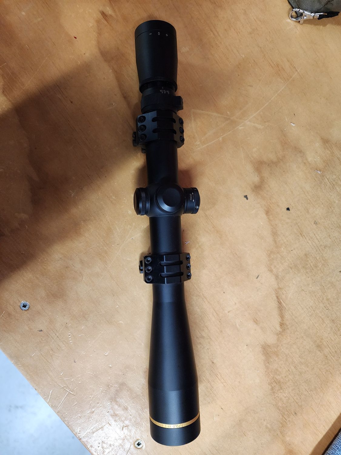 Secondhand Leupold VX-3 6.5-20x40mm Long Range With Mounts for a Picatinny Rail