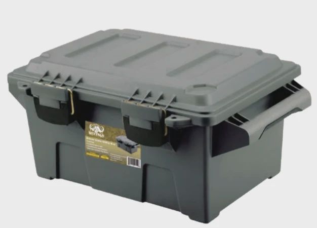 Buffalo River Ammo Crate Utility Box Dark Earth lockable 466mmx308mmx210mm