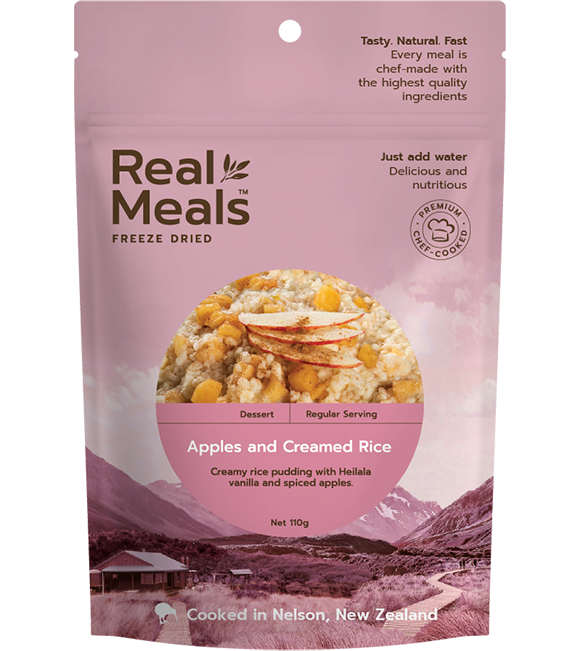 Real Meals Apples and Creamed Rice