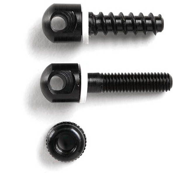 Uncle Mikes 115 Swivel Base Set: Wood/Machine