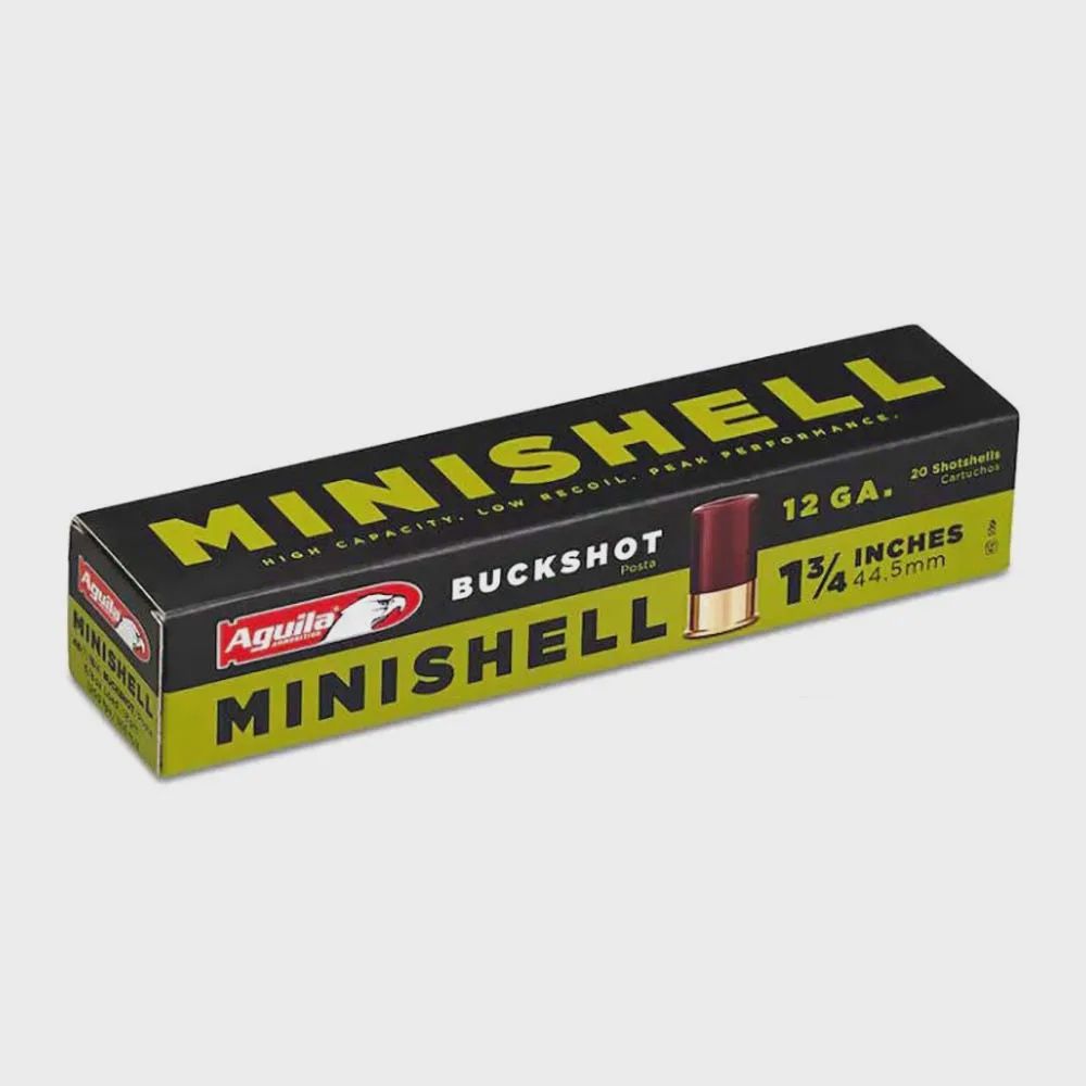 12ga Aguila 4B/1B18gr mini 45mm 20rnd