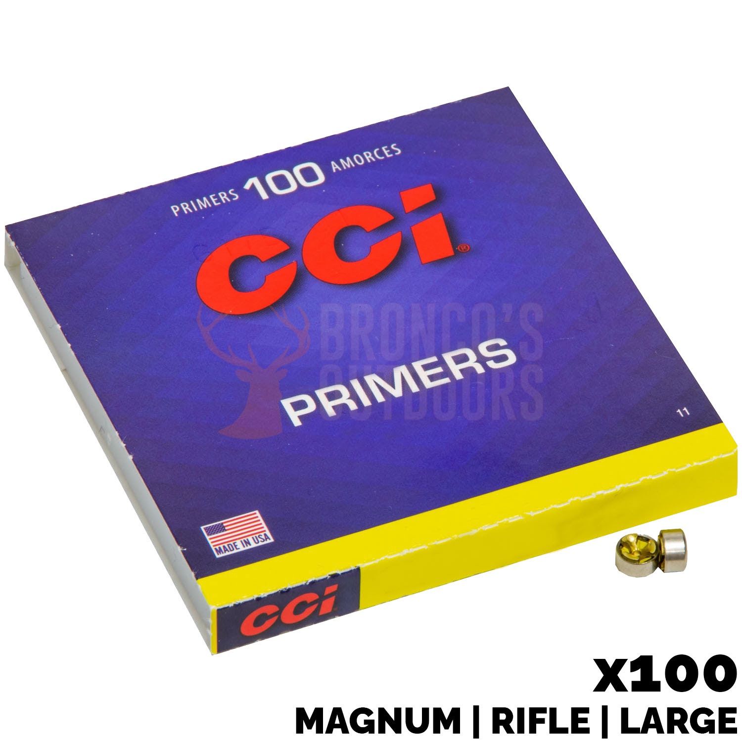 CCI Magnum Large Rifle Primers per 100