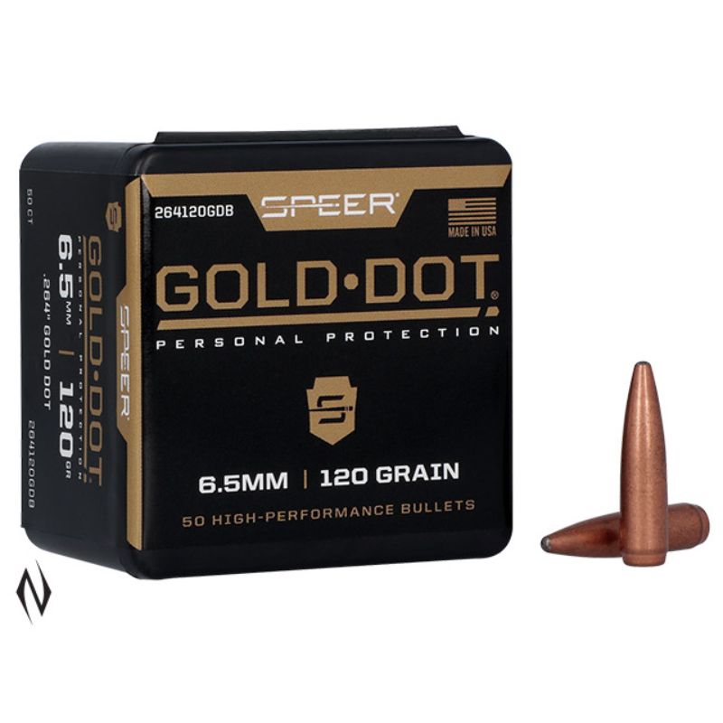 6.5mm 264 Speer Gold Dot 50Pk