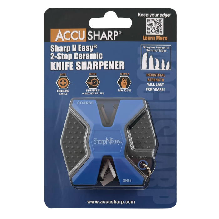 Accusharp Sharp-n-easy Blue Two Step Sharpener