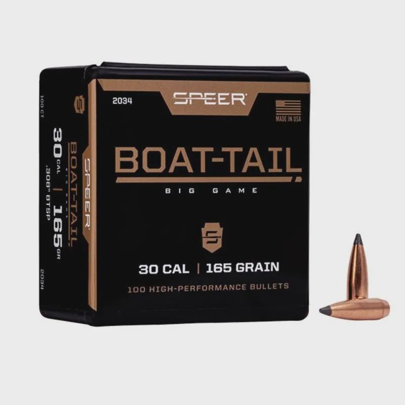 30 cal Speer 165gr Boat-Tail - .308&quot;BTSP