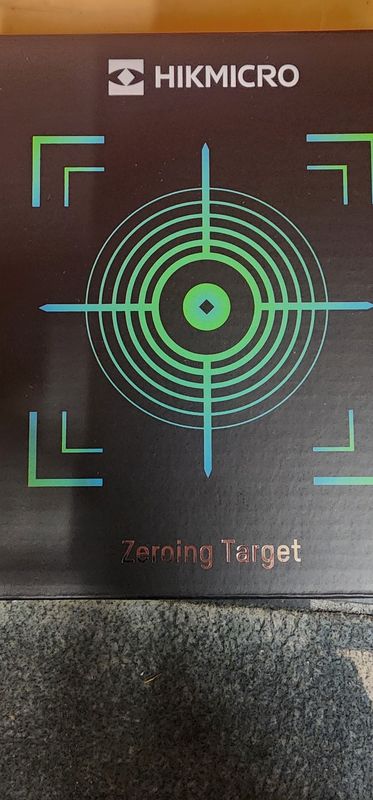 Hikmicro Thermal Zeroing Targets