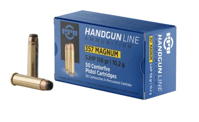 357 Magnum PPU PRVI PARTIZAN SJHP 158gr