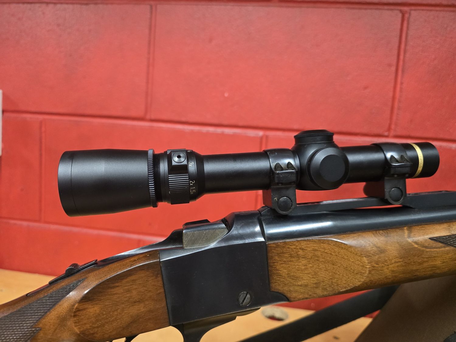 270 Win Ruger #1 with a VX3 Leupold