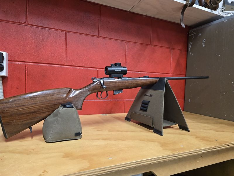 22WMR CZ452 - Nikko Stirling Red Dot