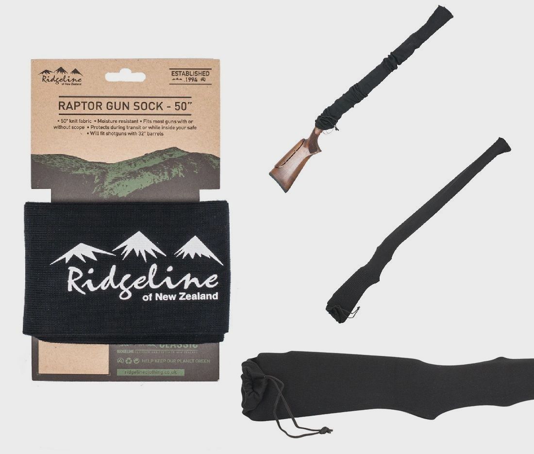 Ridgeline Raptor Gun Sock 50 Inch Black