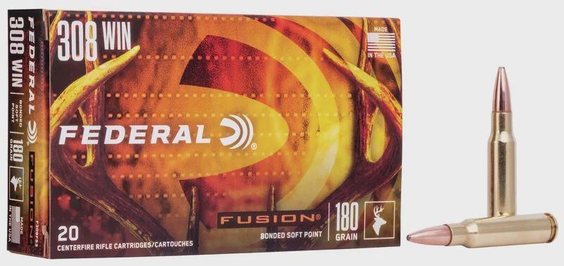 Federal 308 Win 180gr Fusion