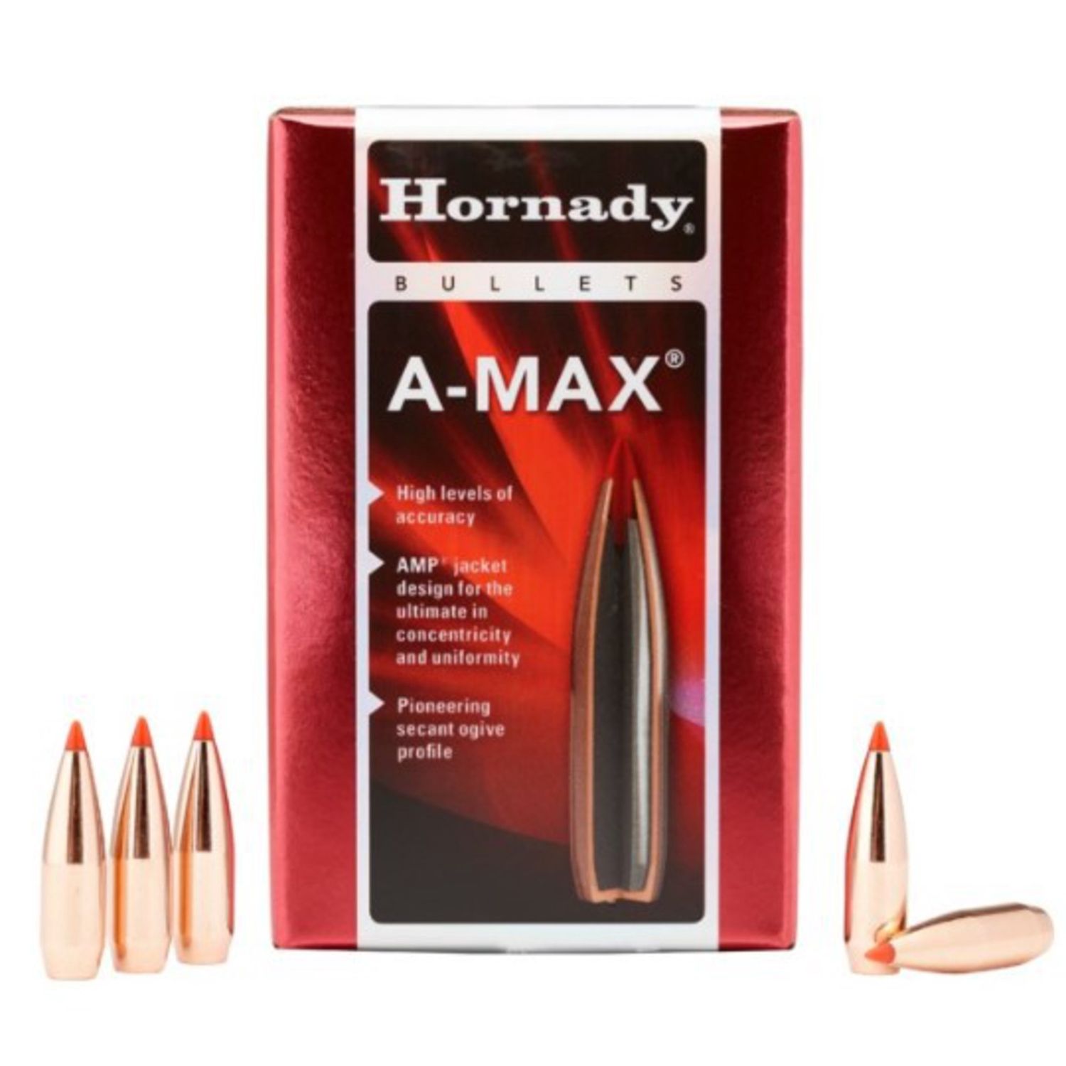 30CAL Hornady A-Max 168gr #30502 (100)