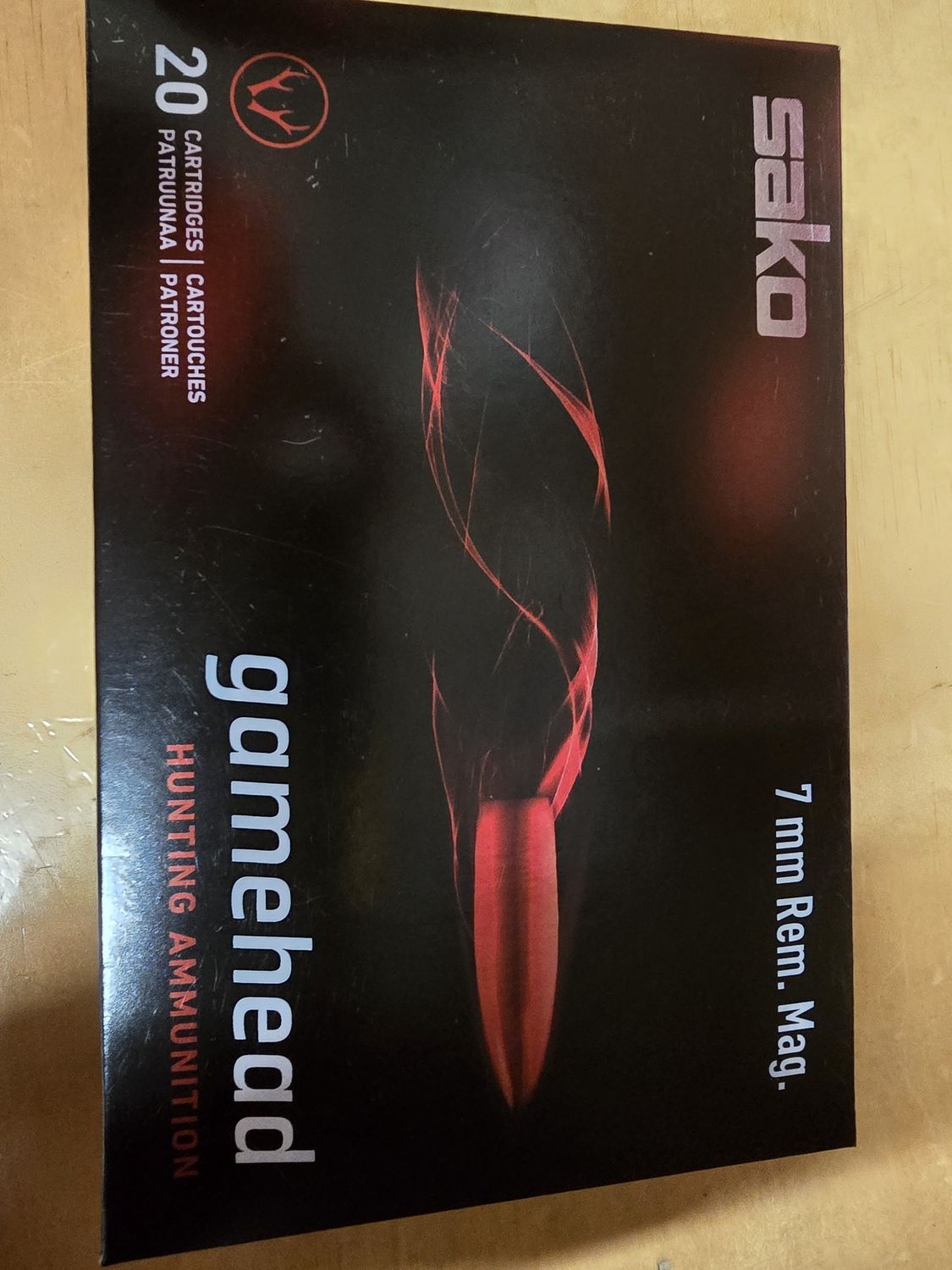 7MM Sako Rem Mag Gamehead 150gr Soft Point - 20 rds
