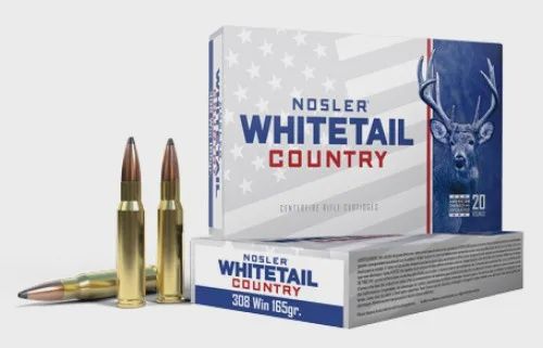 308 Nosler 165gr Whitetail Country
