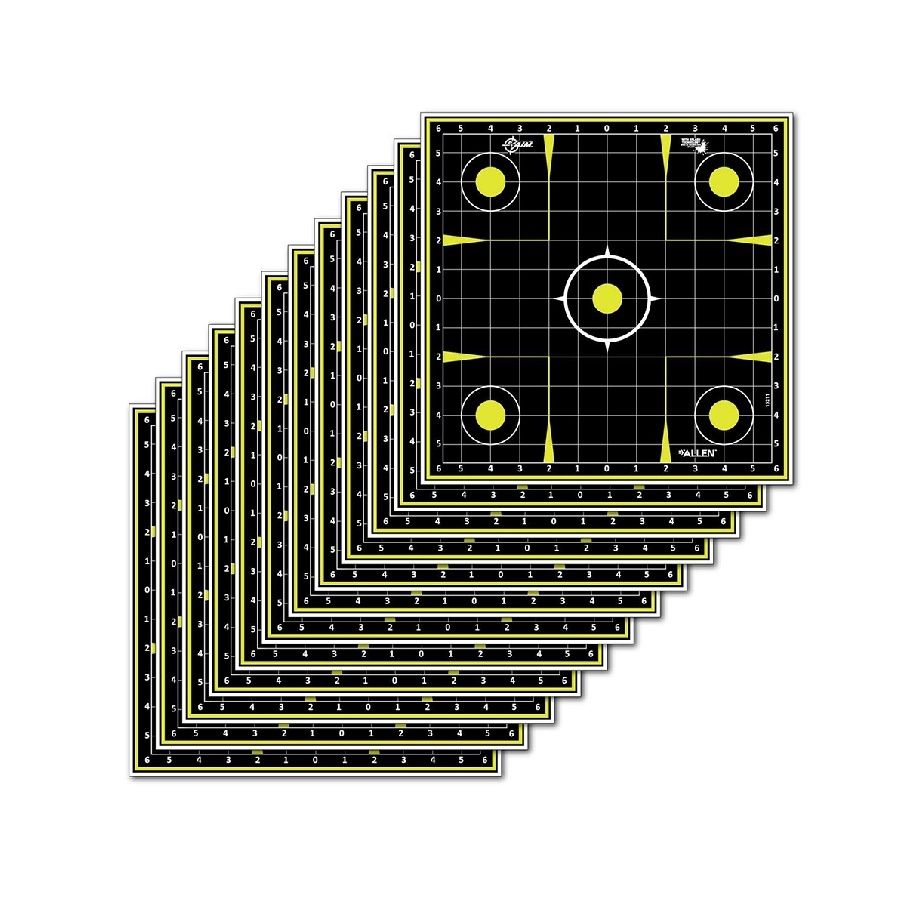 Allen EZ Aim Target 12x12 Splash Sightin Grid (12)