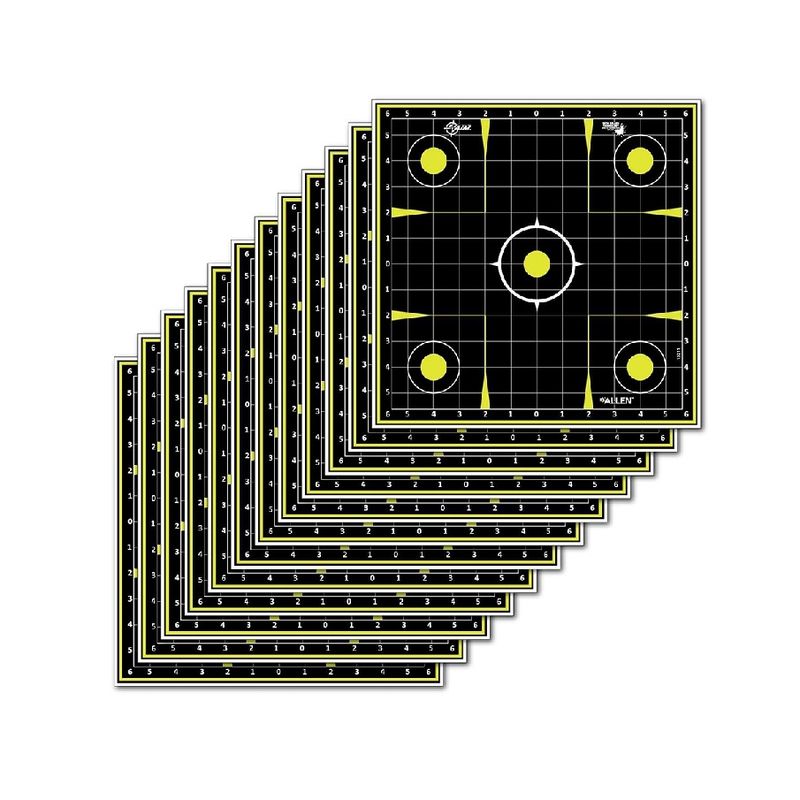 Allen EZ Aim Target 12x12 Splash Sightin Grid (12)